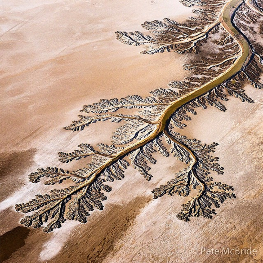 Foto antes y después de el Delta del Río Colorado | Foto por The Nature Conservancy