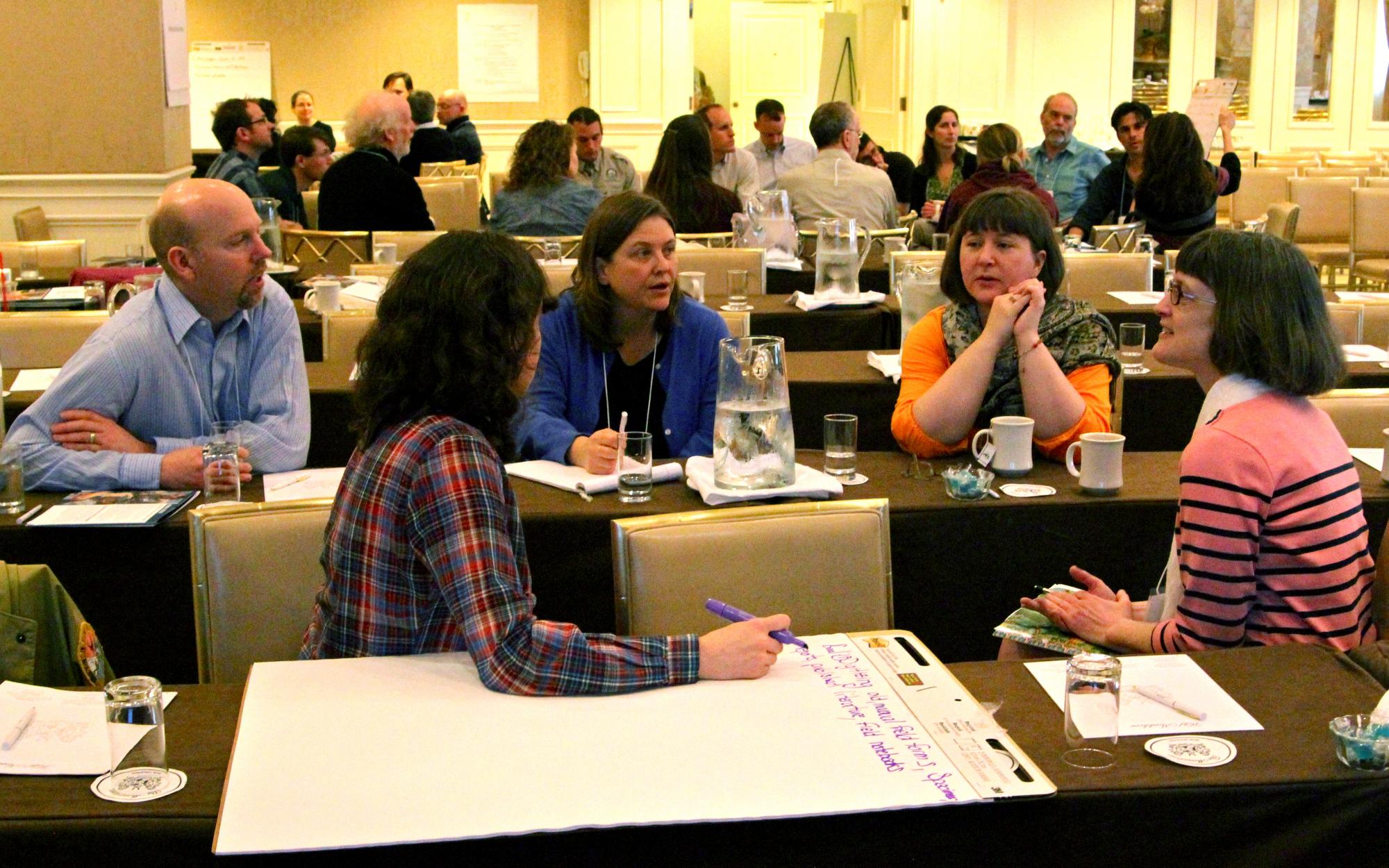 NatureServe Network members and collaborators devoted a full day of brainstorming and deliberation over citizen science at Biodiversity Without Boundaries 2014. 